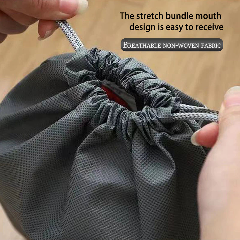Premium Stain Resistant/Odorless/Dust Proof Travel Shoe Bags (Oxford material)- pack of 6